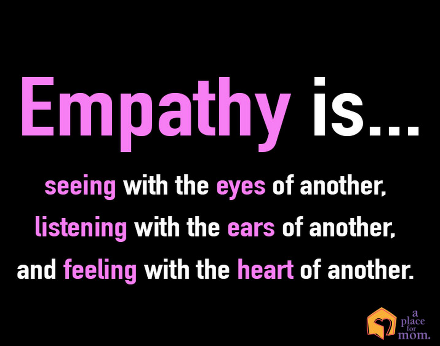 The meaning of empathy